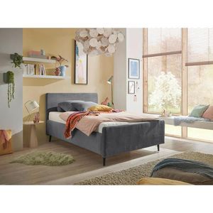 MID.YOU ČALÚNENÁ POSTEĽ, 120/200 cm tmavosivá vyobraziť