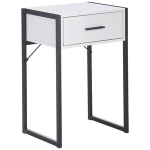 Livetastic NOČNÝ STOLÍK, čierna, biela, 41/60/30 cm vyobraziť