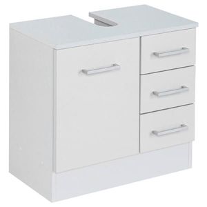 Held SKRINKA POD UMÝVADLO, biela, biela, 60/54/35 cm vyobraziť