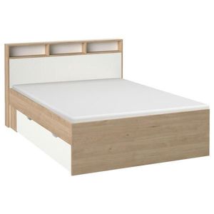 MID.YOU POSTEĽ S ÚLOŽNÝM PRIESTOROM, 140/200 cm biela, farba duba vyobraziť