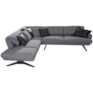 Ada Austria ROHOVÁ SEDAČKA, textil, sivá vyobraziť