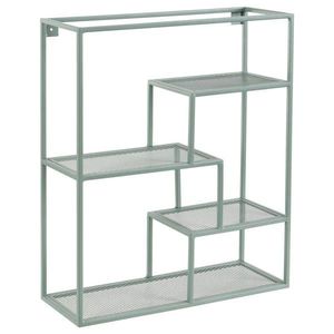 home24 NÁSTENNÝ REGÁL, zelená vyobraziť