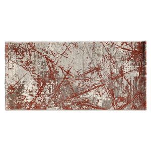 PLOCHO TKANÝ KOBEREC, 120/170 cm červená, béžová vyobraziť