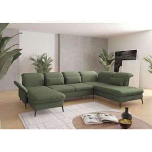 Sit & More SEDACIA SÚPRAVA, textil, olivovozelená vyobraziť