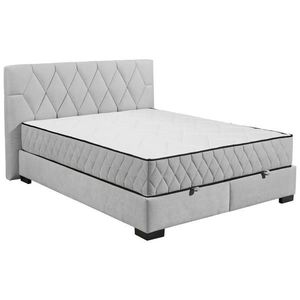 MID.YOU AMERICKÁ POSTEĽ, 160/200 cm, svetlosivá vyobraziť