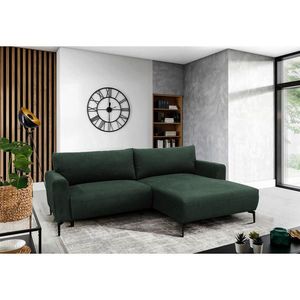 MID.YOU ROHOVÁ SEDAČKA, textil, tmavozelená vyobraziť