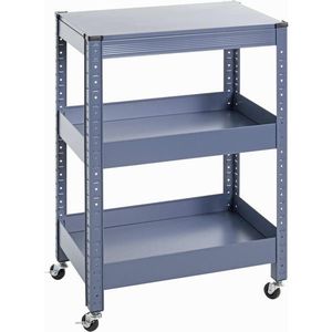 SERVÍROVACÍ VOZÍK, modrá, 50/32/75 cm vyobraziť