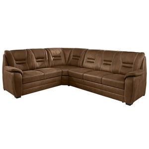 Beldomo Comfort ROHOVÁ SEDAČKA, textil, tmavohnedá vyobraziť