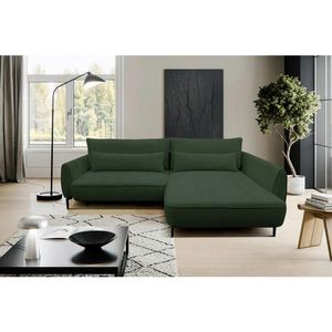 MID.YOU ROHOVÁ SEDAČKA, textil, tmavozelená vyobraziť