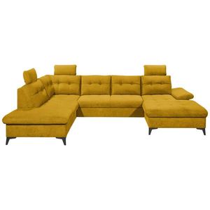 MID.YOU SEDACIA SÚPRAVA, textil, žltá vyobraziť