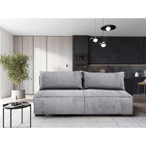 MID.YOU ROZKLADACIA POHOVKA, textil, sivá vyobraziť