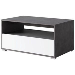 P & B KONFERENČNÝ STOLÍK, antracitová, biela, kompozitné drevo, 90/45/55 cm vyobraziť