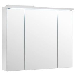 Xora ZRKADLOVÁ SKRINKA, biela, 80/69/20 cm vyobraziť