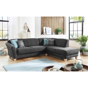 Sit & More ROHOVÁ SEDAČKA, textil, čierna vyobraziť