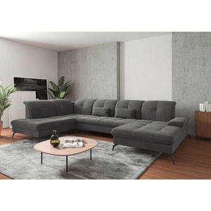 Sit & More SEDACIA SÚPRAVA, textil, sivá vyobraziť