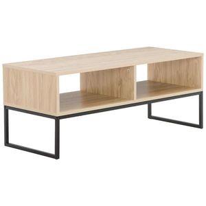 MID.YOU KONFERENČNÝ STOLÍK, prírodná farba, čierna, kov, kompozitné drevo, 100/40/40 cm vyobraziť