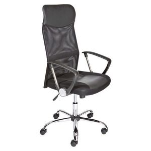 MID.YOU OTOČNÁ STOLIČKA PRE MLÁDEŽ, sieťovina, čierna vyobraziť