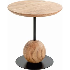 PRÍRUČNÝ STOLÍK, akácia, čierna, farba akácie vyobraziť