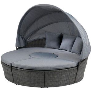 Luca Bessoni VONKAJŠIA POSTEĽ SO STRIEŠKOU kov, plast, textil vyobraziť