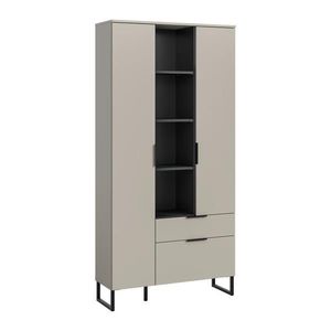 Livetastic STOJACÍ REGÁL, kašmírová, 90/192/37 cm vyobraziť