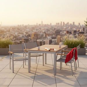 Gardenson ZOSTAVA ZÁHRADNÉHO NÁBYTKU drevo, kov, textil vyobraziť