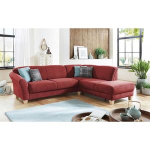 Sit & More ROHOVÁ SEDAČKA, textil, červená vyobraziť