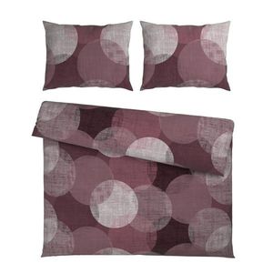 Esposa POSTEĽNÁ BIELIZEŇ, flanel, hnedofialová, 200/200 cm vyobraziť