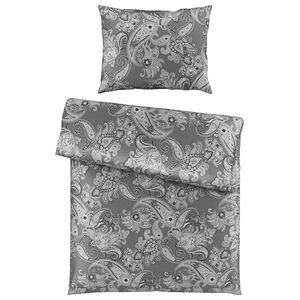 Novel POSTEĽNÁ BIELIZEŇ, satén, antracitová, 140/200 cm vyobraziť