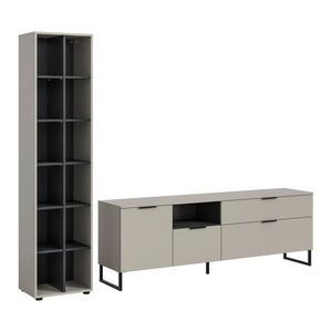 Livetastic OBÝVACIA STENA, čierna, kašmírová vyobraziť