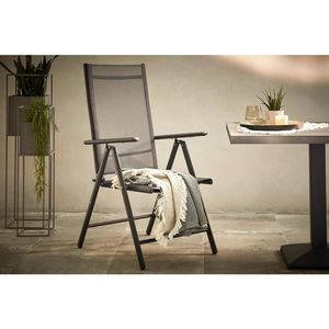 Gardenson ZÁHRADNÉ KRESLO, kov, textil vyobraziť