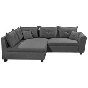 Livetastic ROHOVÁ SEDAČKA, textil, antracitová vyobraziť