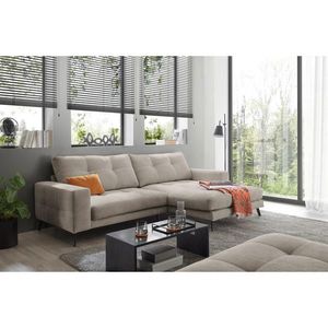 Livetastic ROHOVÁ SEDAČKA, textil, sivobéžová vyobraziť