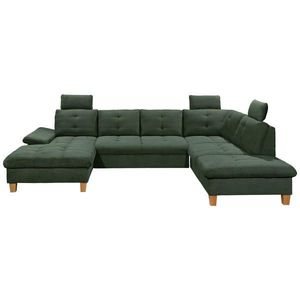 MID.YOU SEDACIA SÚPRAVA, textil, tmavozelená vyobraziť