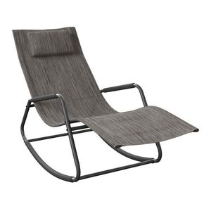 Ambia Garden HOJDACIE LEŽADLO, antracitová, sivá vyobraziť