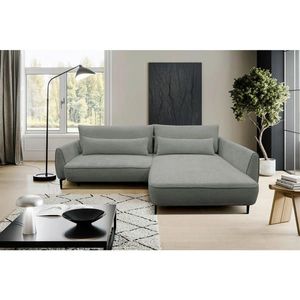 MID.YOU ROHOVÁ SEDAČKA, textil, sivá vyobraziť