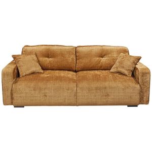 MID.YOU ROZKLADACIA POHOVKA, textil, zlatá vyobraziť