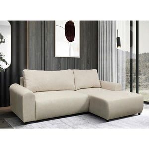 MID.YOU ROHOVÁ SEDAČKA, textil, béžová vyobraziť