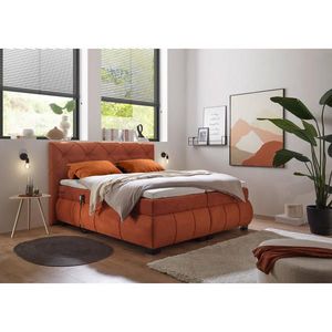 MID.YOU BOXSPRINGOVÁ POSTEĽ, 180/200 cm, koňaková vyobraziť