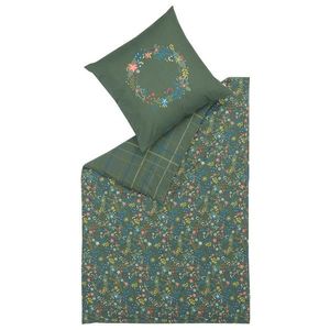 Esprit OBOJSTRANNÁ POSTEĽNÁ BIELIZEŇ, satén, zelená, viacfarebná, vyobraziť