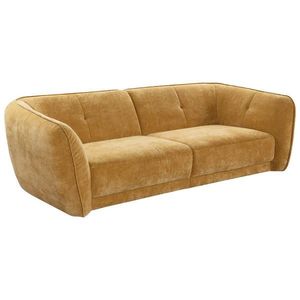 Sit & More VEĽKÁ POHOVKA, textil, žltá vyobraziť