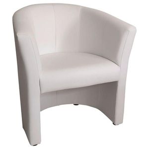 Ti'me KRESLO, textil, biela vyobraziť