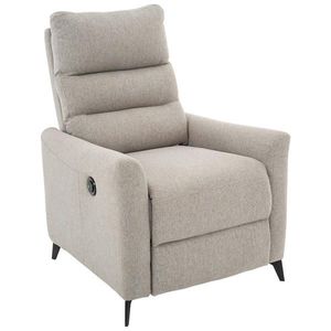 Livetastic RELAXAČNÉ KRESLO, kov, textil, sivá, čierna vyobraziť