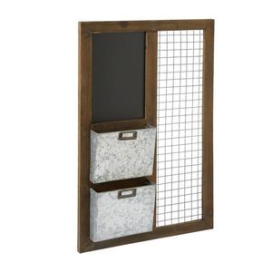 Landscape NÁSTENNÝ REGÁL, hnedá, sivá vyobraziť