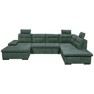 Livetastic SEDACIA SÚPRAVA, textil, tmavozelená vyobraziť