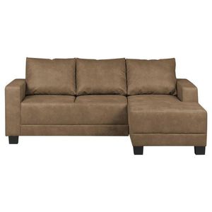 MID.YOU ROHOVÁ SEDAČKA, textil, bahenná hnedá vyobraziť