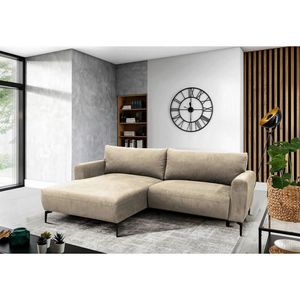 MID.YOU ROHOVÁ SEDAČKA, textil, béžová vyobraziť