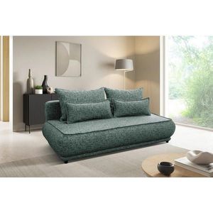 MID.YOU ROZKLADACIA POHOVKA, textil, zelená vyobraziť