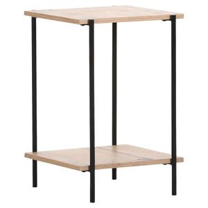 Landscape PRÍRUČNÝ STOLÍK, dub, čierna, farba duba vyobraziť