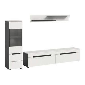 Livetastic OBÝVACIA STENA, biela vyobraziť