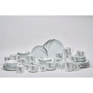 Novel KOMBINOVANÝ SERVIS 62-dielne, porcelán keramika vyobraziť